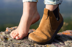 Women's Chelsea Suede Barefoot Boot